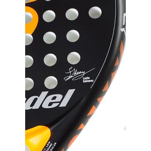 Paleta Bullpadel Onyx Ctrl Lucho Soliverez Naranja