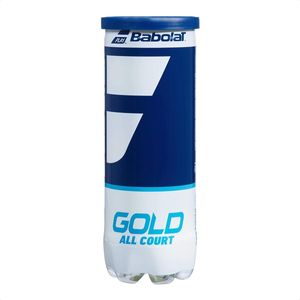 Tubo Pelotas Tenis Babolat Gold All Court X 3 Unidades