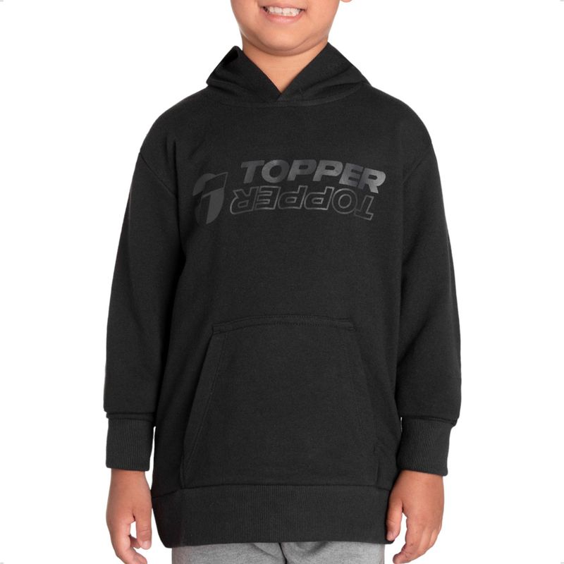 Topper Buzos Con Cierre Y Capucha BUZO TOPPER 1-2 ZIP CRINKLED Red