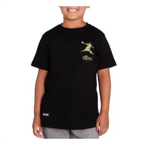 Remera Diestro Pixel Dibu Jr Niño Casual Moda Urbano Ngr
