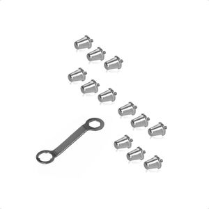Tapones Ez.life Aluminio 21mm X 12 Unidades + Llave