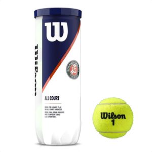 Tubo Pelotas Tenis Wilson Roland Garros All Court X 3