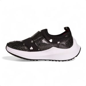 Zapatillas Un Pasito A La Vez New Sidney C Niña Velcro Ngr