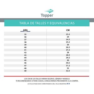 Zapatilla Topper Lona Profesional Unisex Moda Casual
