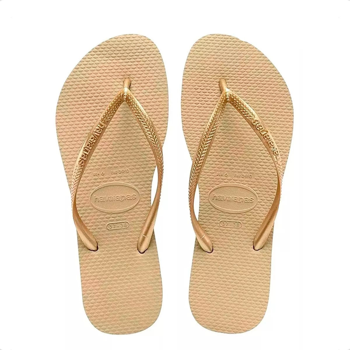 Havaianas Ojotas Playeras Ojotas Havaianas Slim Animals Beige — Inbox
