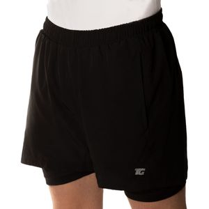 Short Team Gear Glory 5 C/ Calza Hombre Training Negro