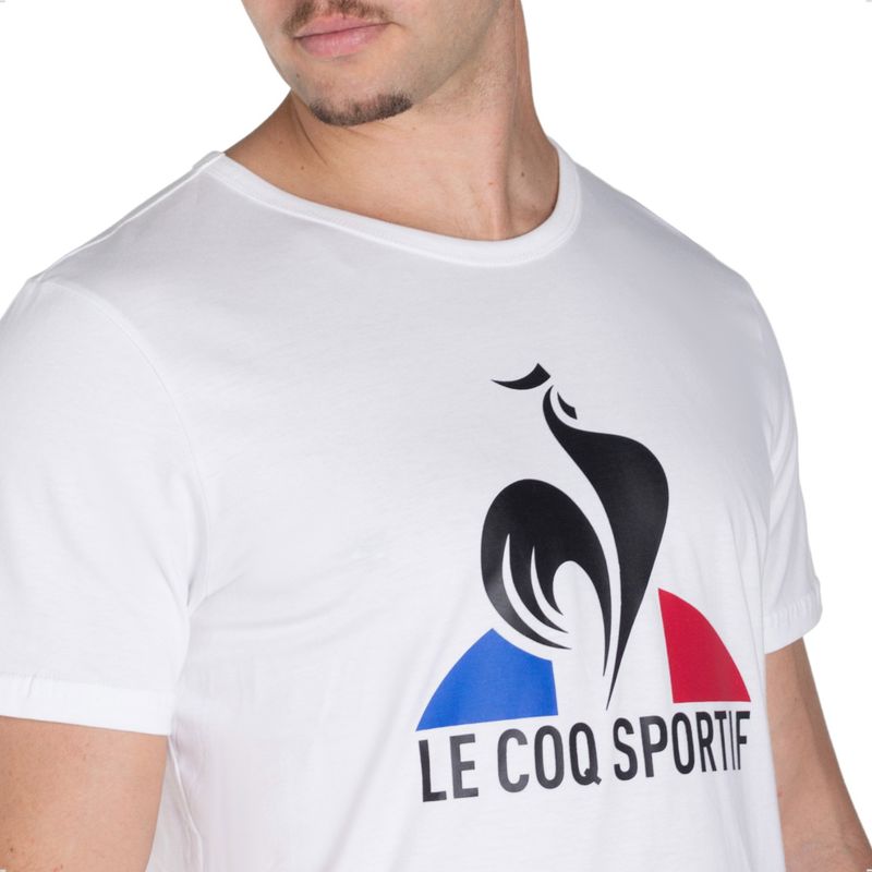 Remera Le Coq Sportif Sport Logo Tee Casual Urbano Bla Aurelius