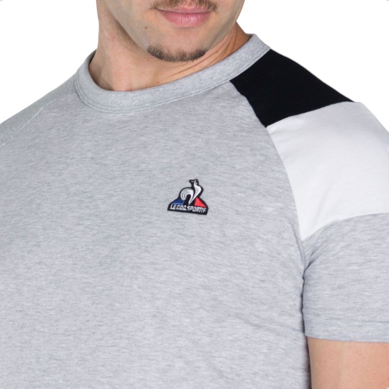 Remera Le Coq Sportif Bat Tee Ss N1 Casual Urbano Grs Aurelius