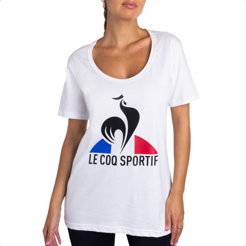 Remera Le Coq Sportif Sport Logo Tee Wns Casual Urbano Aurelius