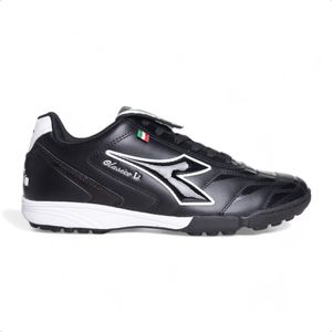 Botines Fútbol Diadora Clasico Lt Tf F5 Papi Ngr