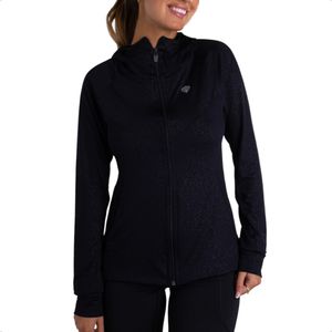 Campera Team Gear Gym Pro C/ Capucha W Training Ngr