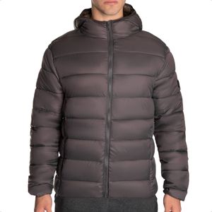Campera Rush Town Única C/ Capucha Casual Moda Urbano Gro