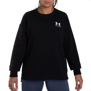Buzo Under Armour Rival Fleece Frisado Over Wns Training Ngr