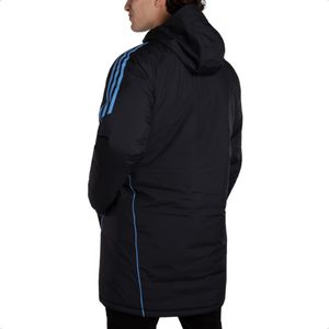 Camperon adidas Argentina 24 Parka Stadparka C/ Capucha Ngr