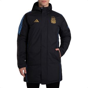 Camperon adidas Argentina 24 Parka Stadparka C/ Capucha Ngr