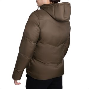 Campera Mateu Sports Puffer C/ Capucha Casual Urbano