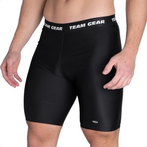 Calza Corta Team Gear Lisa Con Cintura Hombre Training