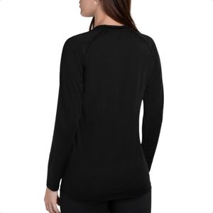 Remera Manga Larga Térmica Ruge Ham W Ngr