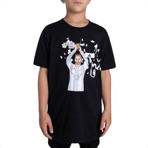 Remera adidas Messi G T Junior La Pulga Ngr