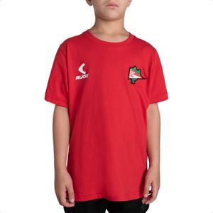 Remera Viaje Ruge Estudiantes La Plata 24 Esc 2 Infantil Rjo