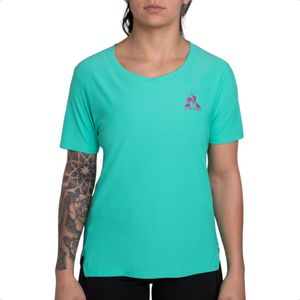Remera Le Coq Sportif Logo Lisa Wns Training Vde