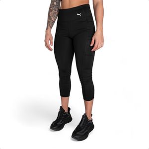 Calza 3/4 Puma Favorite Forever High Wns Training Ngr
