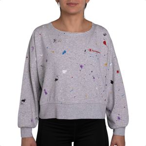 Buzo Crop Champion Estampado Wns Casual Urbano Grs