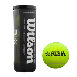 Tubo Pelotas Wilson Premier Padel x 3 Ama