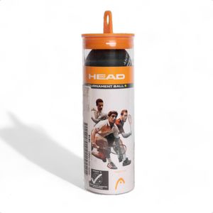 Tubo De Pelota Head Tournament X 3 Unidades Squash