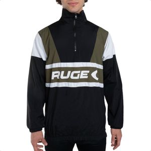 Buzo 1/2 Cierre Ruge Ank 30s C/ Bolsillos Training Vde