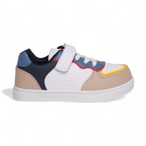 Zapatillas Atomik Ruelle C/ Velcro Jr Niño Casual Urbano Bla