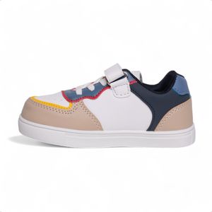 Zapatillas Atomik Ruelle C/ Velcro Jr Niño Casual Urbano Bla