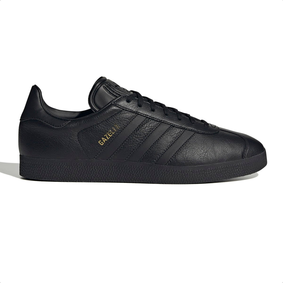 Gazelle Zapatillas Adidas De Cuero Negras Mujer Gazelle Lo Pro