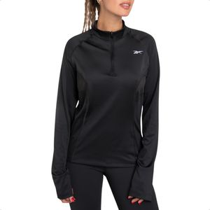 Buzo 1/2 Cierre Reebok Runn Liso Wns Running