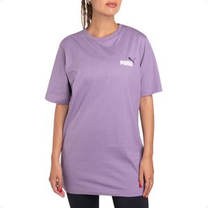 Remera Puma Ess+2 Small Logo Tee Wns Casual Urbano Vio