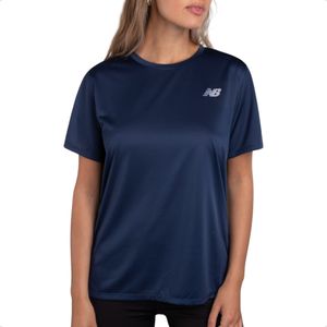 Remera New Balance Wt41222nny Se Poly K Tee W Training Mno
