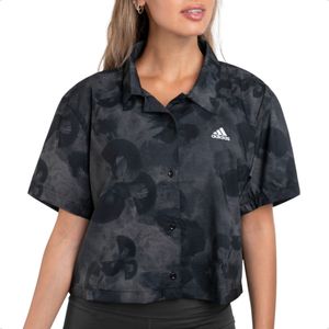 Camisa Adidas Aop Crop Floral Wns Casual Urbano