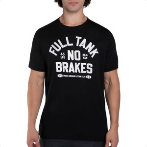 Remera Under Armour Full Tank 60 40s Ss Training Ngr