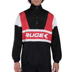 Buzo Rompeviento Ruge 1/2 Cierre Ank 30s Training Ngr
