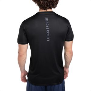 Remera Le Coq Sportif Deportiva Tee Training Ngr
