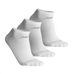 Medias New Balance N032 Lcg Pack X 3 Pares No Show Bla