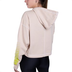Buzo Nike Jersey Crop C/ Capucha Wns Casual Urbano Bge