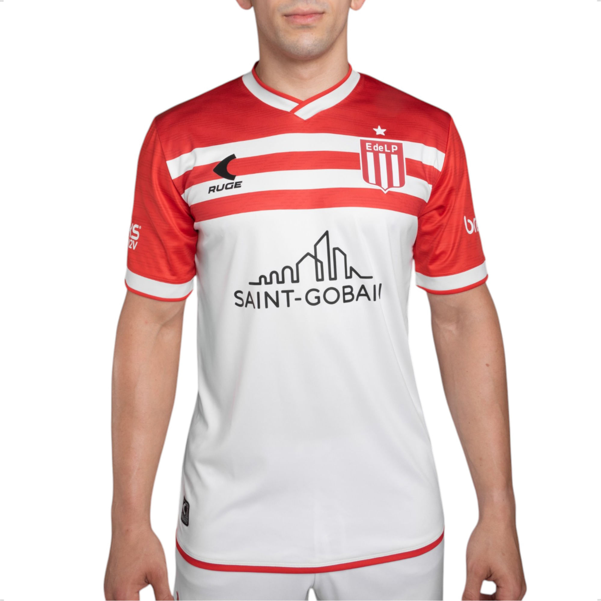 Camiseta Estudiantes De La Plata Ruge 2025 Suplente