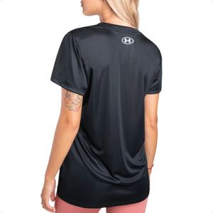 Remera Under Armour Tech Ssc Solid Arg Wns Training Ngr