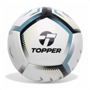 Pelota Fútbol Topper Action II F11 N° 5 Cosida A Mano Bco