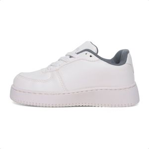 Zapatillas Kappa Logo Linate Jr Niños Casual Urbano Bco