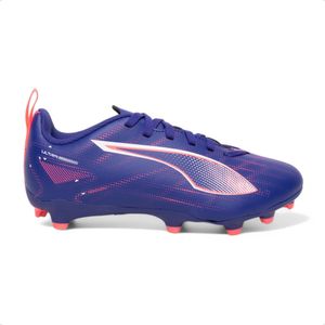 Botines Fútbol Puma Ultra 5 Play Jr Niños Fg Ag Tapones Vio