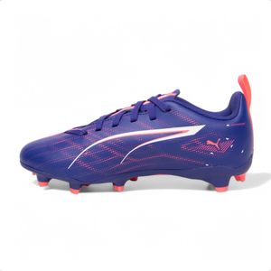Botines Fútbol Puma Ultra 5 Play Jr Niños Fg Ag Tapones Vio