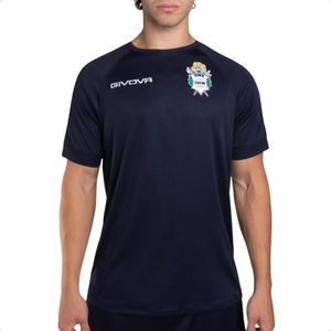 Remera Givova Gimnasia Esgrima La Plata Training Poly Azl