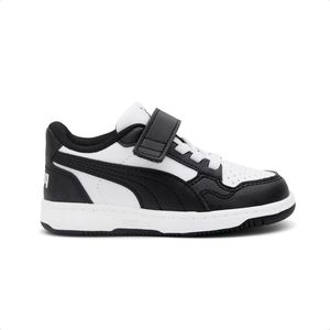 Zapatillas Puma Reb-L Ac+ Kids C/ Velcro Casual Ngr